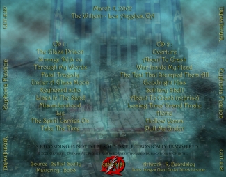 Back Cover Artwork
